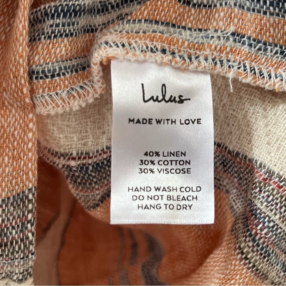 Lulu’s Linen Cover Up - Picture 6 of 9